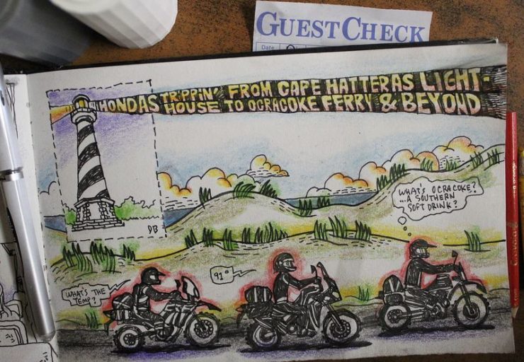 Motorcyclist Magazine 2 – TransAmerica Trail Ride Begins At Cape Hatteras Lighthouse